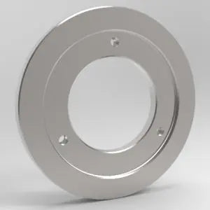 2.627" Flange Adapter Ring, Stainless Steel, for 1-1/2" bore; 6-3/4" OD
