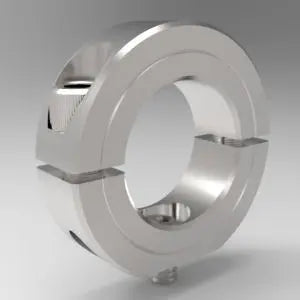 1-1/2" Shaft Mount Collar Two-Piece Split Clamp-Type Stackable (Cap), SS