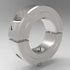 3/4" Shaft Mount Collar Two-Piece Split Clamp-Type Stackable (Cap), SS
