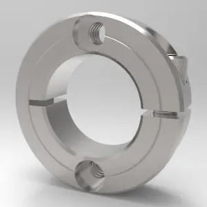 1-3/4" Face Mounting Shaft Collar One-Piece Split Clamp-Type, Stainless