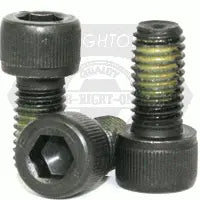 7/16" X 1 1/4" Socket Head Cap Screws, Nylon Patch, Thermal Black Oxide, Alloy (Inch)