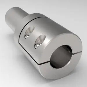 1-1/8-inch bore stainless steel step up shaft adapter | 1-1/8" Stainless Steel (303) Step Up Shaft Adapter | 5ES102