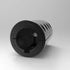 Remachinable one-piece clamp coupling with keyway engineered for precise shaft alignment | 50mm x 12.303mm Steel (Black Oxide) Metric Remachinable One-Piece Clamp Coupling with Keyway | 5LM050050REMK