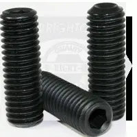#8-36x5/16" SOCKET SET SCREWS CUP POINT FINE ALLOY THERMAL BLACK OXIDE