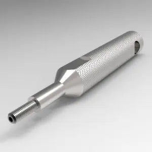 3/8-24 aluminum Grip & Go™ high torque handle | 3/8-24 Aluminum Grip & Go™ High Torque Handle | 9AXGG616F