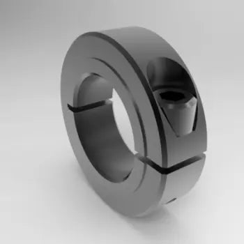 1/2" Hub Collar One-Piece Split Clamp-Type, Steel