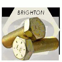 9/16" X 3 3/4" USA Grade 8 HHCS, Zinc-Yellow Bake CR+3 (Inch)
