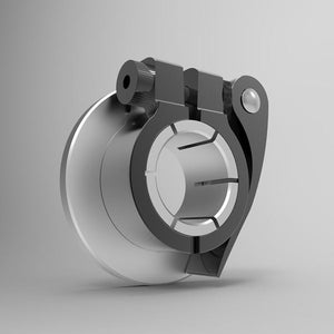Precision-machined aluminum Python flange collar with 1-3/16 inch bore | 1-3/16" Aluminum Python Flange Collar | PYFA103