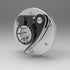 Precision-machined aluminum mounting collar with 5/8 inch bore for Python System assemblies | 5/8" Aluminum Python Flange Mounting Collar | PYFMA010K