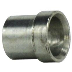 A silver-colored steel tube sleeve with threaded ends, designed for use in hydraulic and fluid power systems. - 1-1/4 Tube Sleeve