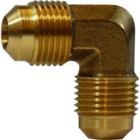 Pipe elbow adapter – 1/2 Flare Elbow Barstock, male flare connection.