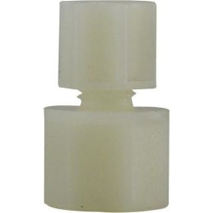 1/4 x 1/4 white nylon compression to female iron pipe adapter for secure tube connections - 1/4 x 1/4 Compression x Female Iron Pipe White Nylon Adapter.