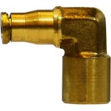 1/4 X 1/8 Push In X Female Iron Pipe Elbow