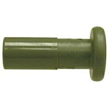 A plastic push-in plug designed for sealing tubing ports in pneumatic or fluid systems – 1/2 Plastic Push-In Plug