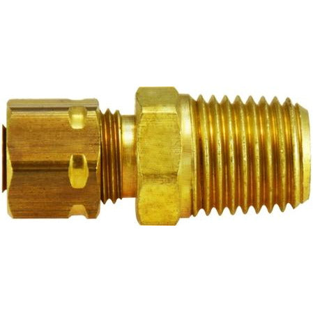 Durable pipe adapter with sleeve nut for secure connections – 1/4 Outside Diameter x 1/4 Male Iron Pipe Adapter with 26003 Sleeve Nut