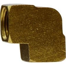 Brass elbow for reliable female-to-female iron pipe connections – 1/2 x 3/8 Female Iron Pipe x Female Iron Pipe Brass Elbow
