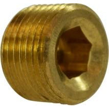 Lead-free countersunk hex plug for safe and reliable pipe sealing – 1 Lead Free Countersunk Hex Plug