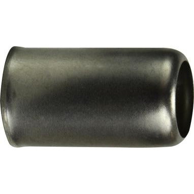 A black stainless steel ferrule with a precision piercing design - .531 Inner Diameter Length 375 Pierce Stainless Steel Ferrule