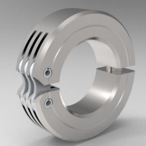 1-3/16" Hinge Type Shaft Collar, Stainless Steel