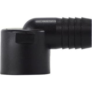 Polypropylene elbow for plumbing connections – 1/2 Barb x 1/2 Female Iron Pipe