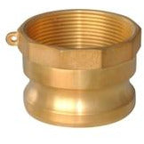 Brass cam and groove adapter - 1 Part A Brass