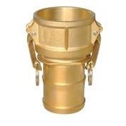 Locking handles for Part C camlock 1 Part C Brass