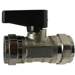 1/4 Female x Female Straight Mini Ball Valve