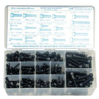Precision Brand Socket Head Cap Screw Assortments - 605-12970