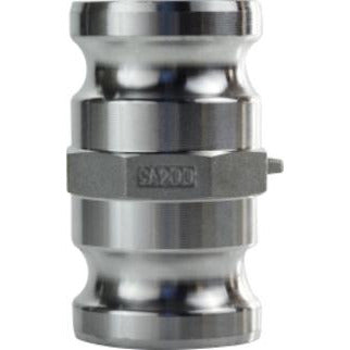 Part A spool adapter fitting for hose and coupling systems 2 x 3 Part A Aluminum Spool Adapter