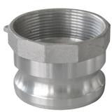 Aluminum cam and groove adapter - 10 Part A Aluminum