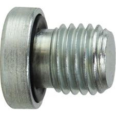 A steel hollow hex head plug with a threaded section, designed for sealing threaded holes- 30 x 1.5 Hollow Hex Head Plug