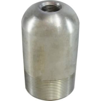 2 Double Extra Heavy Bull Plug with 1/2 Tap