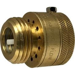 A brass Lead-Free Vacuum Breaker designed for preventing backflow in water systems. - 3/4 Lead-Free Vacuum Breake