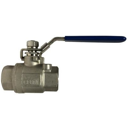 1/4 2000# Full Port Stainless Steel Ball Valve