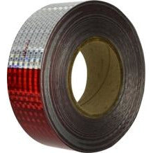 Conspicuity Tape 2 x 150 11 Red 7 White