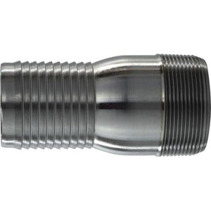 Plain combination nipple pipe fitting with 6 inch connection for plumbing and industrial applications – 6 Combination Nipple Plain