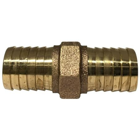 Lead-free adapter with insert connections for secure tubing and plumbing systems - 1/2 Insert x Insert Lead-Free Adapter
