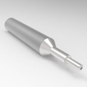 1/4-28 Grip & Go™ Quick Release Handle, Stainless Steel