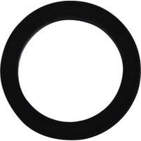 A black Buna-N O-Ring, circular in shape, designed for use in plumbing and industrial applications - 8 Buna-N O-Ring