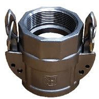 Stainless steel component designed for corrosion-resistant performance — 2 Part D Stainless 316 Self Locking