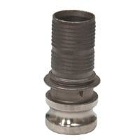 Stainless steel fitting designed for corrosion-resistant performance — 1 Part E Stainless 316 Crimplok