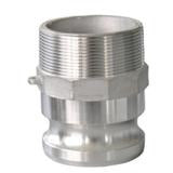 Stainless steel fitting designed for corrosion-resistant performance — 2-1/2 Part F Stainless 316