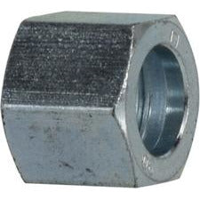 Steel tube nut, featuring a female braze connection - 1/4 Flared Face Braze Tube Nut