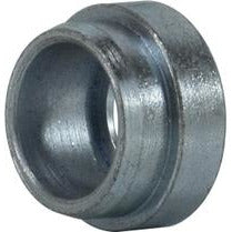 Steel braze tube sleeve with face seals on both ends - 1/4 Flared Face Braze Tube Sleeve