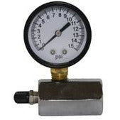 Low-pressure gas test gauge featuring a 0–15 PSI scale, suitable for monitoring and verifying gas system performance – 0–15 Gas Test Gauge