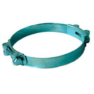 Steel plumbing fitting - 113-121 M10 Maxi Clamp Double Bolt