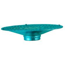 A silver-colored Strainer Bottom Hole suction-line filtration component made of stainless steel. - 2 Strainer Bottom Hole