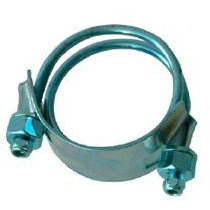 Steel right hand spiral clamp, designed to fit into the valleys of corrugated suction hoses for a secure, high-pressure seal - 12 Spiral Clamp Right
