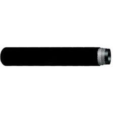 A 50' roll of black EPDM rubber steam hose with reinforced design - 2 Steam 250 Black Ethylene Propylene Diene Monomer 50' Roll