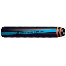 Black hose with blue stripe - 1-1/2 Tank Truck Blue Stripe 100' Roll